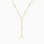 MLN1939 - Oval Discs Pearl Lariat  Necklace in 14K Gold - 101051401002401-3.jpg