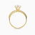 LGR1280 - Round Cubic Zirconia Twin Rings in 18K Gold  - 413951800332191-4.jpg
