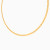 LGN529 - Rectangular Shaped Choker Necklace in 18K Gold - 115051400132400-3.webp