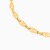 LGB778 - Oval & Circular Links Chain Bracelet in 18K Gold - 115101400092190-4.webp