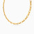LGN517 - Elongated Rectangular Links Choker Necklace in 18K Gold - 115056500262400-3.webp