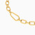 MLB853 - Elongated Oval Links Chain Bracelet in 18K Gold - 111101300122180-4.webp