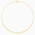 MLN1964 - Paperclip Links & Beads Necklace in 18K Gold - 111051300102400-4.webp