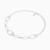 WB328 - Oval & Abstract Loops Chain Bracelet in Silver - 167101400211200-3.webp