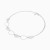 WB327 - Solid & Open Waterdrops Chain Bracelet in Silver - 167101400201200-3.webp