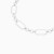 WB326 - Octagonal & Round Loops Chain Bracelet in Silver - 167101400191200-4.webp