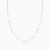 WN481 - Solid & Open Waterdrops Necklace in Silver - 167051400231450-4.webp