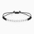 WB321 - Beads Row Black Cord Bracelet in Silver - 167100200061261-1.webp