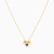 LIN1289 - Twisted Bar Colored Stones Necklace in 14k Gold - 102051100612401-4.webp