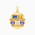 LIN1286 - Circular Colored Stones Pendant in 14k Gold - 102041100072001-1.webp