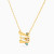 LIN1295 - Triangular Bars Colored Stones Necklace in 18K Gold - 112051103292401-3.webp