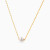 MLN1970 - Single Pearl Chain Necklace in 9K Gold - 191050200012421-3.webp