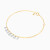 LDB828 - Marquise & Oval Drops Diamond Chain Bracelet in 18K Gold - 144361102134181-3.webp