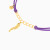 MLB909 - Chili Purple Cord Bracelet in 14K Gold - 101101400532261-4.webp