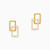 MLE574 - Intertwined Rectangular Frames Diamond Stud Earrings in 14K Gold - 171202200042001-3.webp