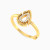MLR906 - Intertwined Teardrop Frames Diamond Ring in 14K Gold - 171102200012141-3.webp