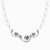 WN543 - Three Spiral Motifs & Oval Links Necklace in Silver - 167051800191451-1.webp