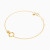 MLB964 - Interlinked Circles Chain Bracelet in 9K Gold - 191101100062180-3.webp
