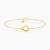 MLB960 - Triangular Shield Chain Bracelet in 9K Gold - 191101100022180-1.webp