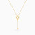 MLN2106 - Circles Y Shaped Necklace in 9K Gold - 191051100172400-4.webp