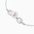 LDB836 - Square Links Pearl & Diamond Chain Bracelet in 18K Gold - 144361102221181-4.webp