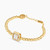 LGB751 - Square Cluster Cubic Zirconia Beaded Bracelet in 18K Gold - 113091800482001-3.jpg