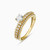LGR1407 - Three Rows of Cubic Zirconia Pavé Twin Rings in 18K Gold - 21039180090-2.jpg