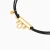 MLB979 -  RectangularOpen Frame Black Cord Bracelet in 9K Gold - 191101400152261-4.webp