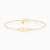 MLB976 - Interlocking Open Links Chain Bracelet in 9K Gold - 191101400112180-1.webp