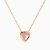 MLN2152 - Palm Leaves Brown Stone Necklace in 9K Gold - 191051100322401-1.webp