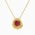 MLN2154 - Lollipop Red Stone Necklace in 9K Gold - 191051100372401-1.webp