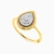 LDR4138 - Layered Teardrop Diamond Ring in 18K Gold - 144102200594151-3.webp
