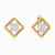 LDE1034 - Layered Square Diamond Stud Earrings in 18K Gold - 144202200604001-1.webp