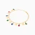 LGB749 - Dangling Colored Stones Anklet in 18K Gold - 113361400072251-3.webp
