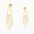 LGE255 - Open Circular Motifs & Chains Chandelier Earrings in 18K Gold - 115031400012000-4.webp