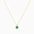 LIN1301 - Octagonal Green Stone Necklace in 14K Gold - 102051801452401-4.webp