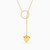 MLN903 - Heart Diamonds Necklace in 18K Gold - 141500301082451 - 1.jpg