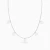WN579 - Solid Teardrop Charms Necklace in Silver - 167051400331450-4.webp