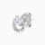 LDE1053 - Semicircle & Baguette Diamond Stud Earrings in 18K Gold - 144200301571001-4.webp