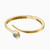 LGB820 - Octagonal Motif Blue Stone Cuff Bracelet in 18K Gold - 113111102142002-3.jpg