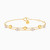 MLB1014 - Polished Beads & Pearl Double Chain Bracelet in 18K Gold - 191100200022181-1.jpg