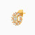 LGE262 - Floral Colored Stones Stud Earrings in 18K Gold - 314031800442002-4.jpg