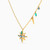MLN858 - Star Colored Stones Necklace in 18K Gold - 111051101352421-2.jpg