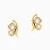 MLE606 -  Kids Side View Butterfly Pearl Stud Earrings in 14K Gold - 101031100282001-3.webp