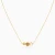 MLN2232 -  Kids Three Flowers Cubic Zirconia & Pearl Necklace in 14K Gold - 101051100802371-4.webp