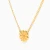 MLN2227 -  Kids Four Leaf Clover Necklace in 14K Gold - 101051100752300-3.webp