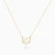 MLN576 - Heart Diamonds Necklace In 18K Gold - NM50-280-4.webp