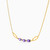 LIN1309 - Triple Marquise Lavender Stones & Oval Links Necklace in 14K Gold - 102051100662401-3.jpg
