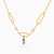 LIN1308 - Triple Oval Links Lavender Stones & Pearl Necklace in 14K Gold - 102051100652401-3.jpg