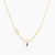 LIN1308 - Triple Oval Links Lavender Stones & Pearl Necklace in 14K Gold - 102051100652401-4.jpg